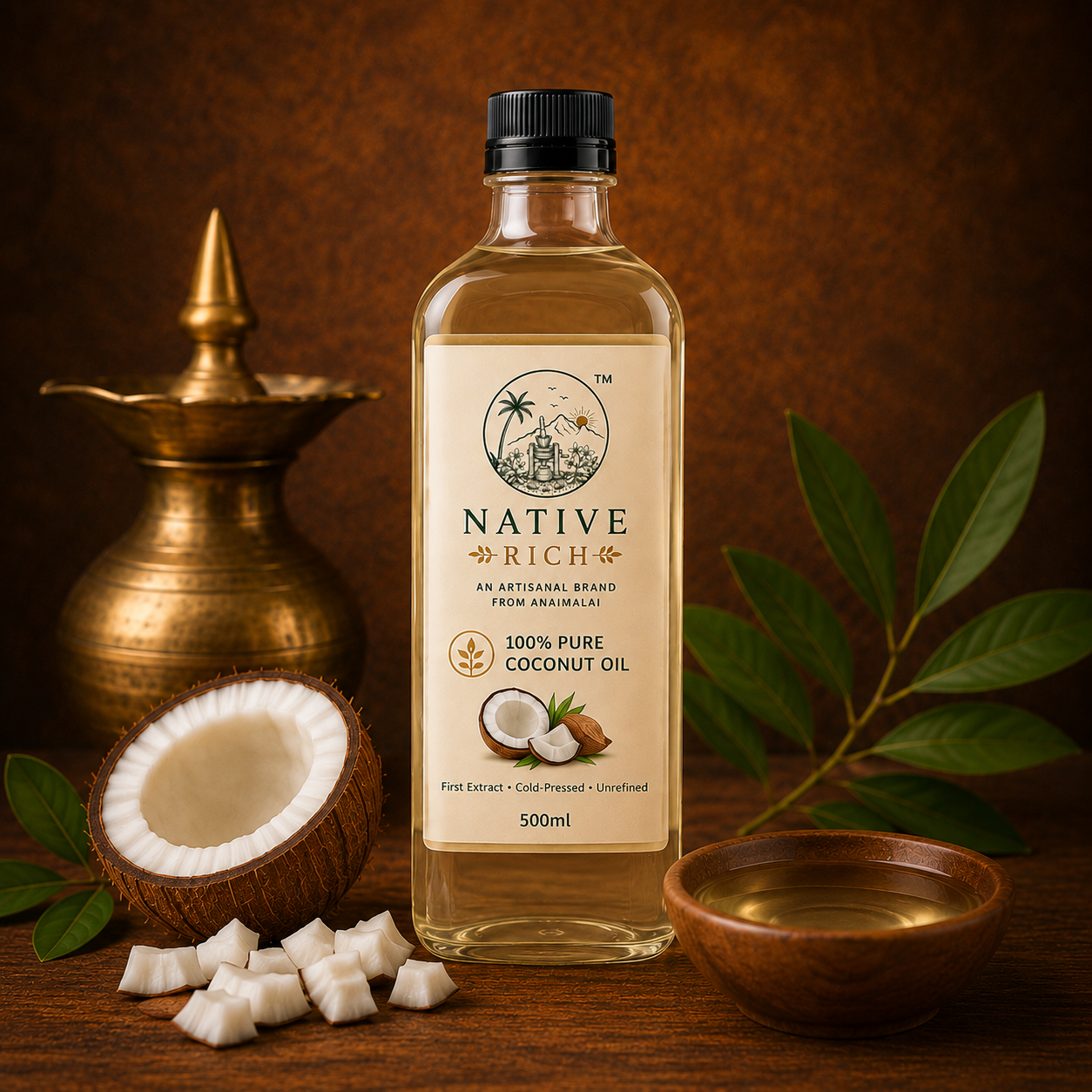 Cold Pressed Coconut Oil
