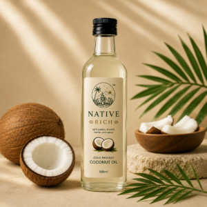 Cold pressed coconut oil