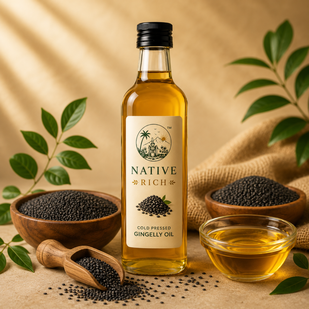 gingelly oil form native rich