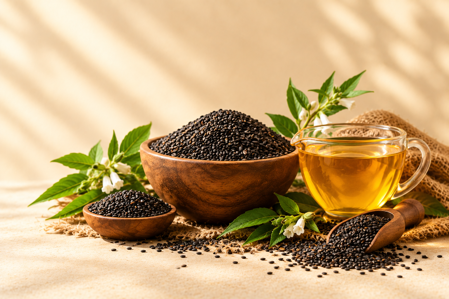 Sesame seeds for NativeRich Gingelly Oil